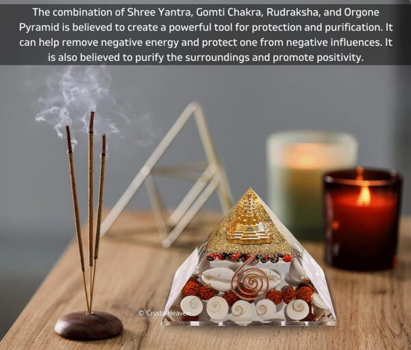 Shri Yantra Gomti Chakra Pyramid