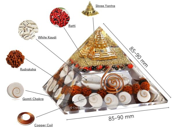 Shri Yantra Gomti Chakra Pyramid