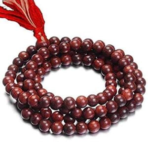 Red Sandalwood Mala Rosary Lal Chandan Jaap Mala